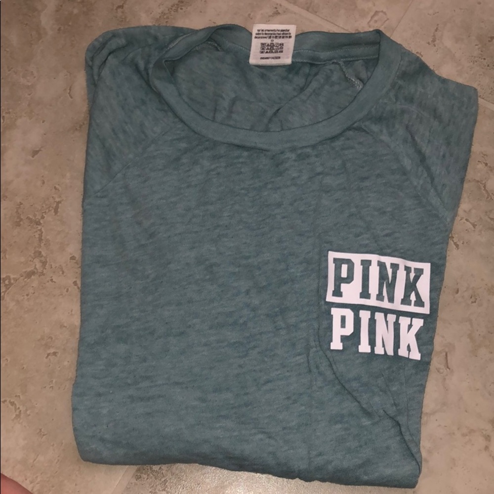 Long sleeve pink shirt